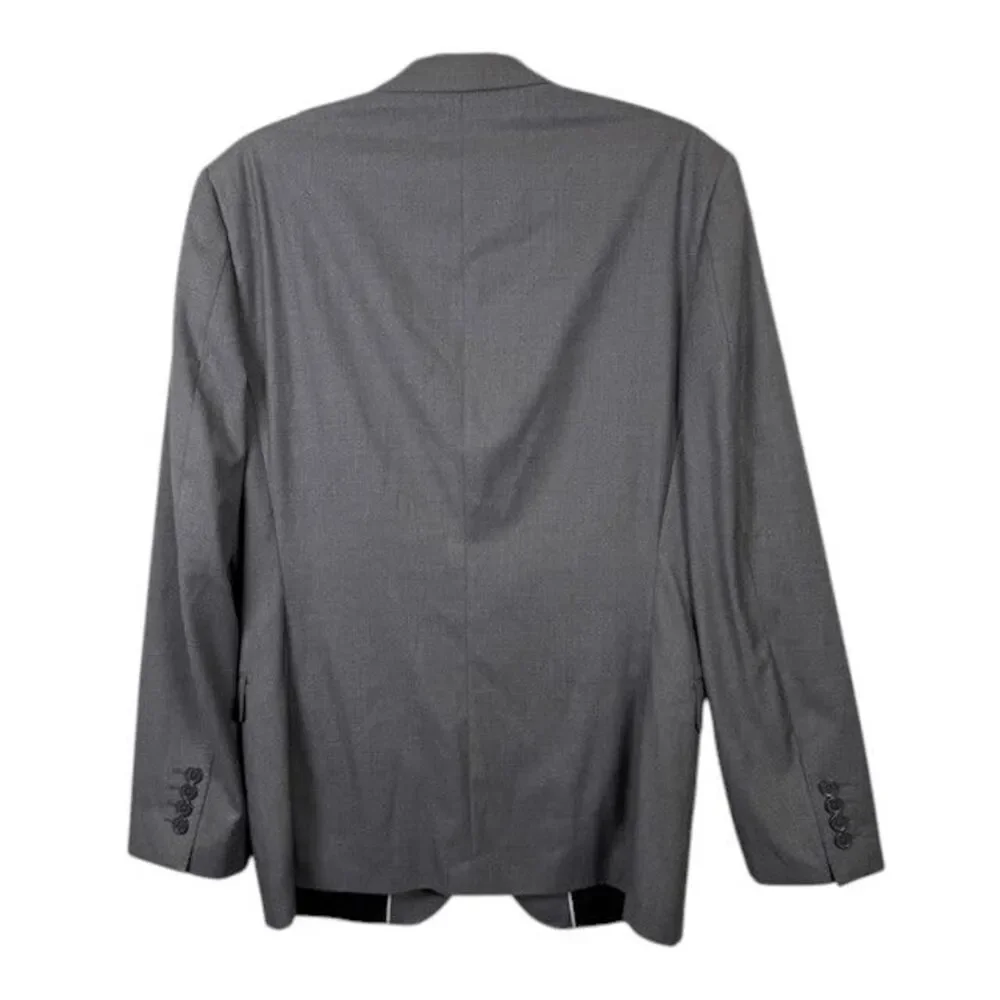 NWT The Suit‎ Shop Textured Gray Suit Jacket Slim Size 38 R